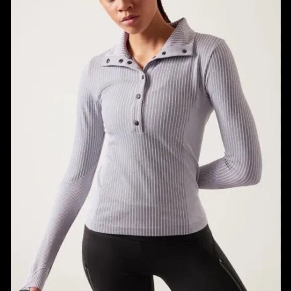 Athleta Flurry seamlesss top